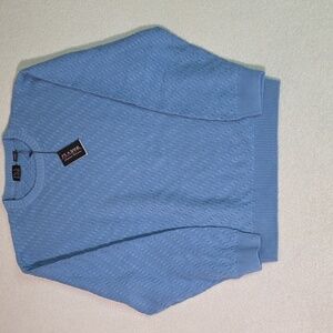 Jos A Bank Signature Sweater Mens Size XL NWT 100% Cotton Textured